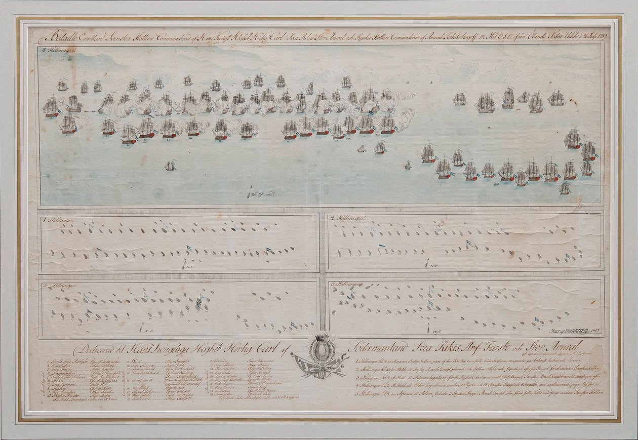 Námořní bitva u Ölandu 26. července 1789, 1804 od Unbekannt