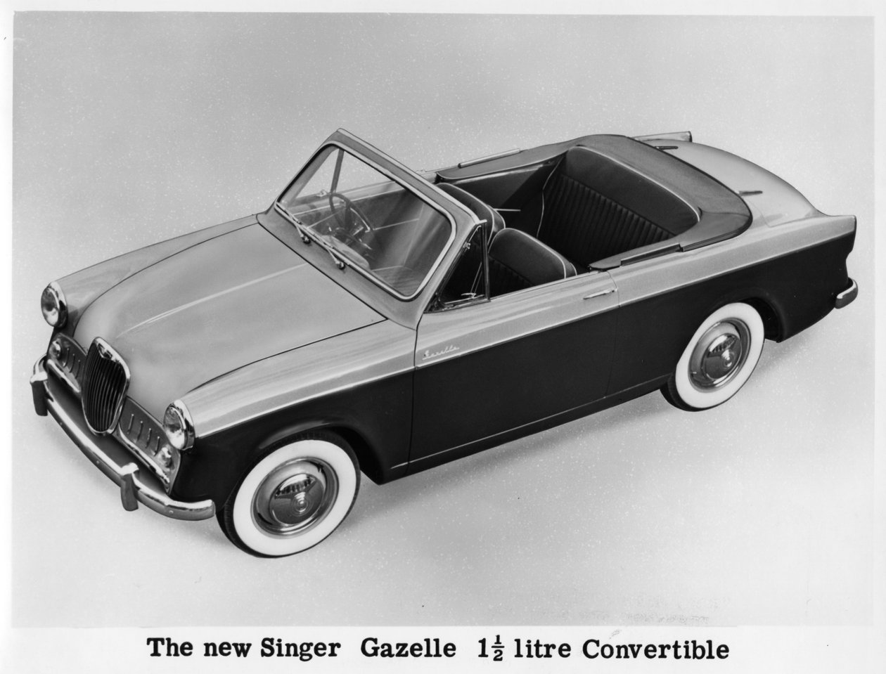 Nový kabriolet Singer Gazelle 1,5 litru, c1956-c1958 od Unbekannt
