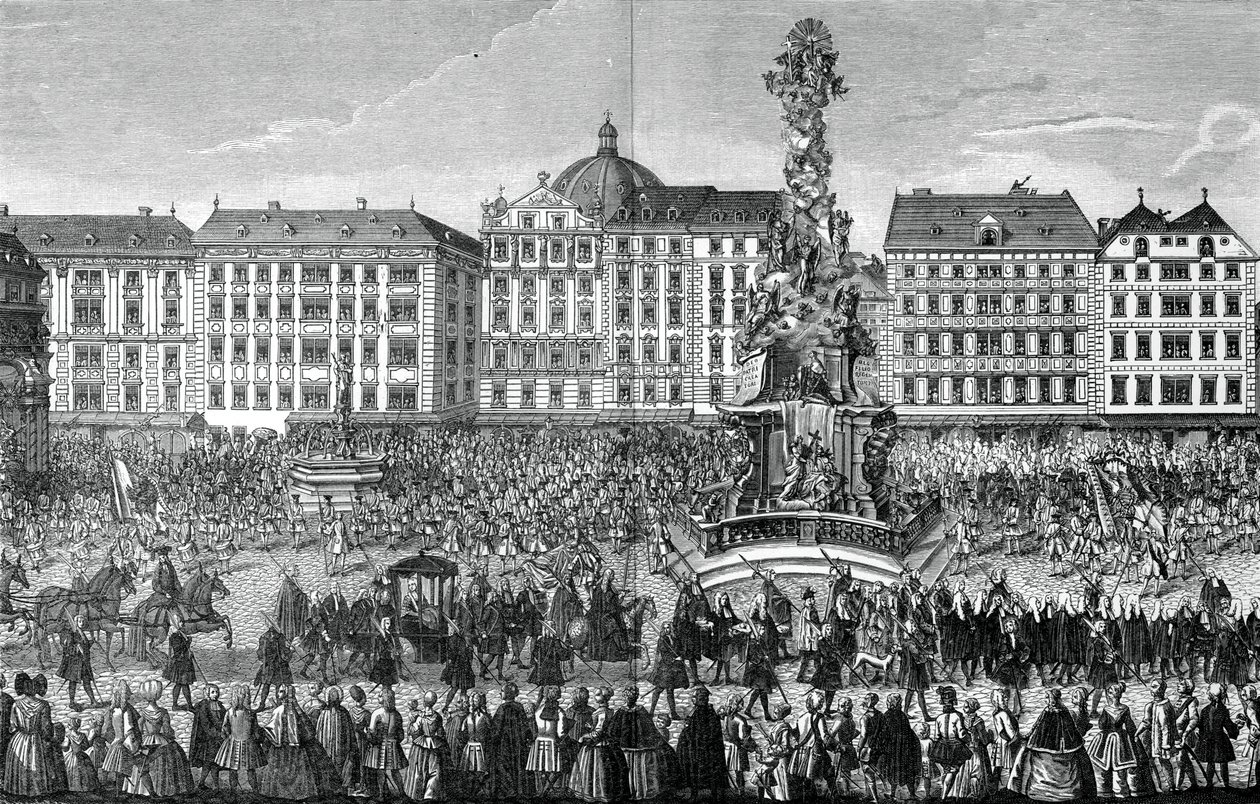 Přísaha věrnosti Marii Terezii jako rakouské arcivévodkyni, 22. listopadu 1740, 1903 od Unbekannt