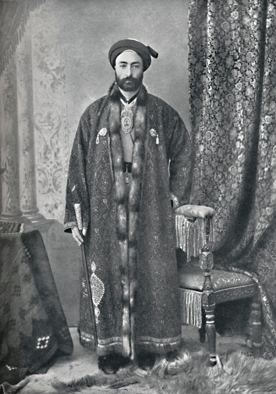 Důstojník odpovědný za svatou svatyni v Mashhad, Persie, 1902 od Unbekannt