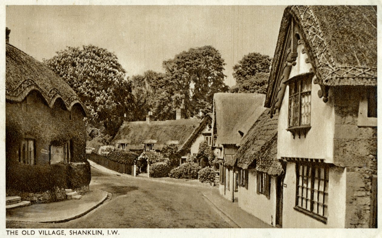Stará vesnice, Shanklin, Isle of Wight, 20. století od Unbekannt
