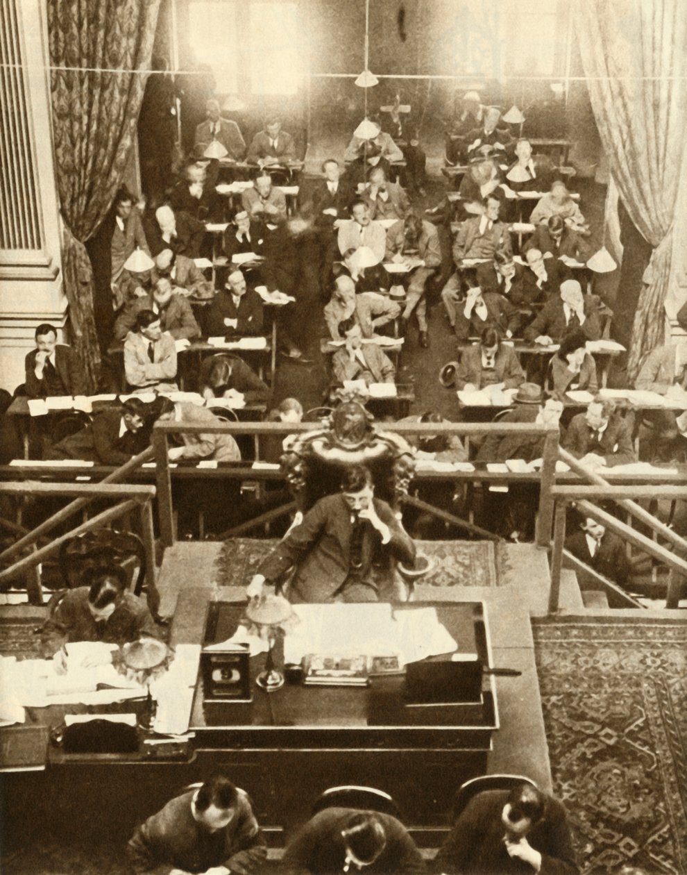 Otevření Dail Eireann, neboli Poslanecké sněmovny, Dublin, Irsko, 9. září 1922, 1935. od Unbekannt