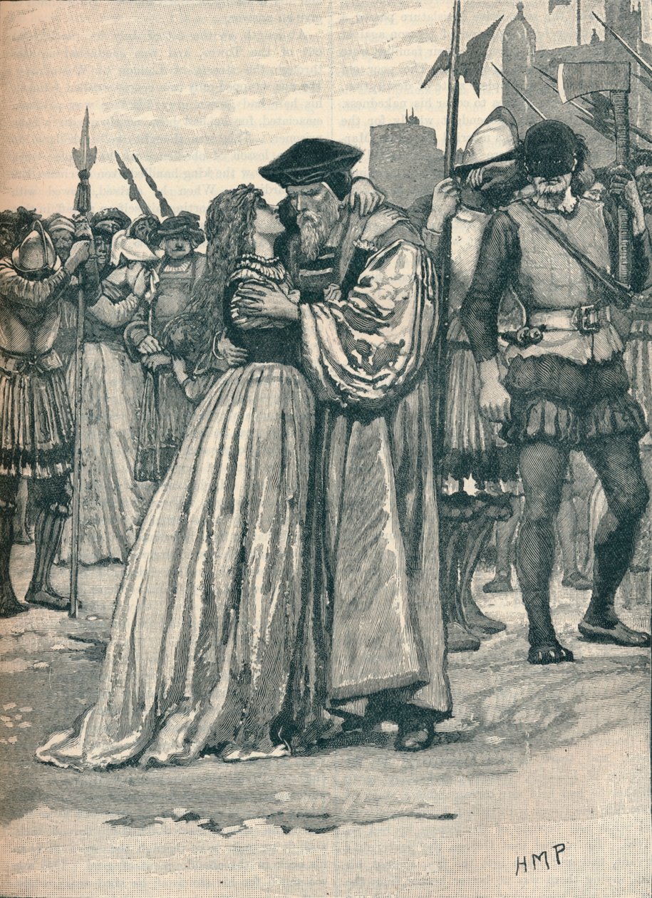 Rozloučení sira Thomase More a jeho dcery, 1535 1905 od Unbekannt