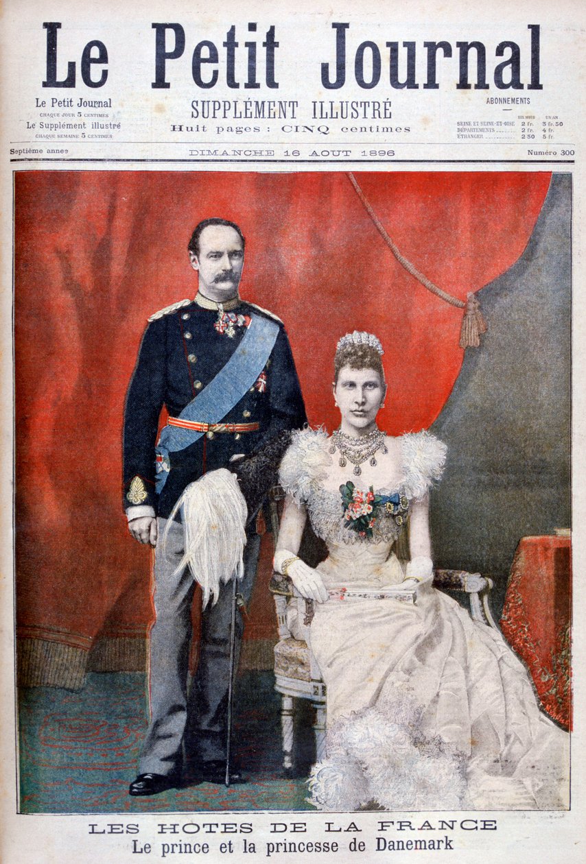 Princ a princezna Dánska, 1896 od Unbekannt