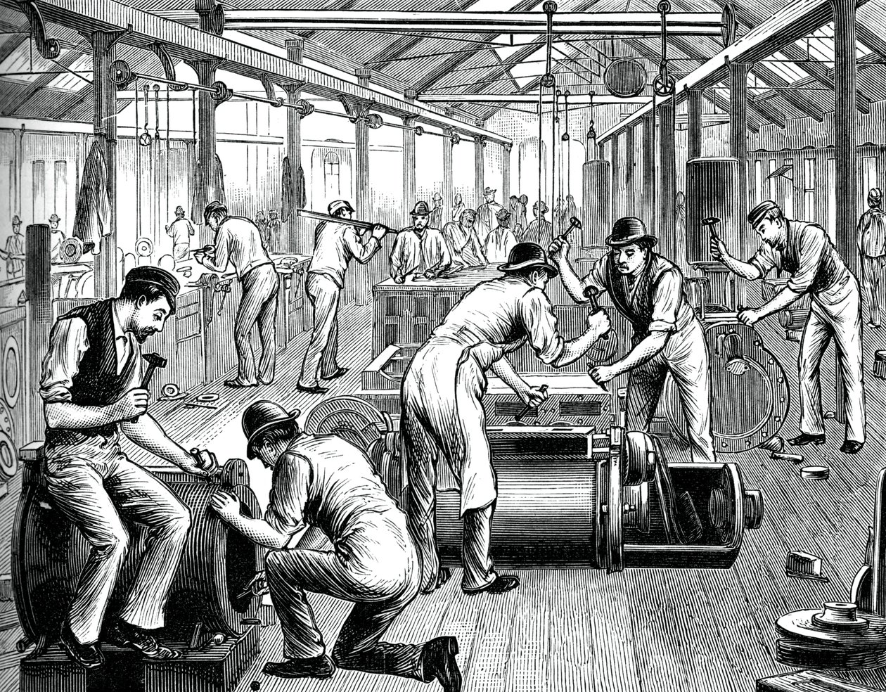 Prodejna čerpadel v Cornwallu, c1880 od Unbekannt