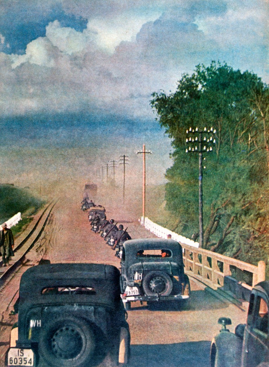 Cesta k německé ofenzívě, Rusko, 1942 od Unbekannt