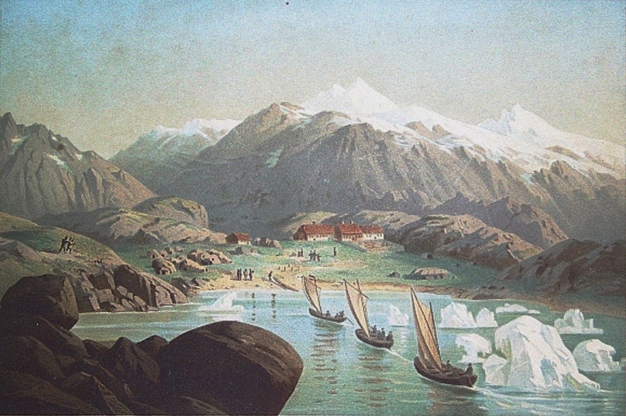 Druhá německá severopolární expedice do Arktidy a Grónska v roce 1869 od Unbekannt
