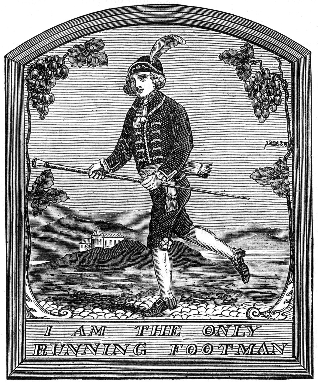 Znamení The Running Footman, Londýn, 1891 od Unbekannt