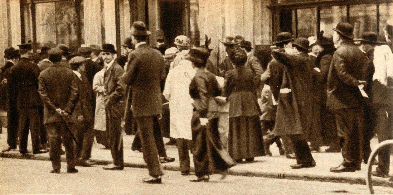 Potopení Lusitania, květen 1915, 1933. od Unbekannt