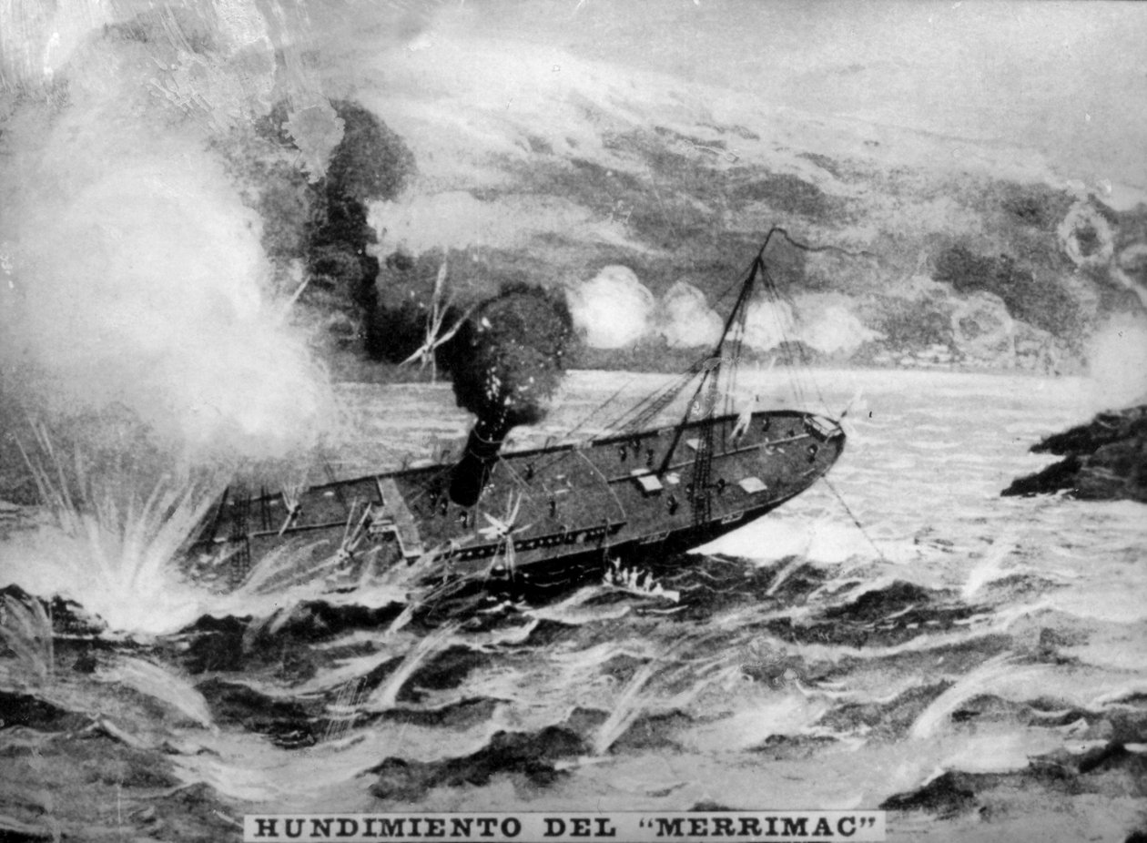 Potopení Merrimacu, 1898, 20. léta 20. století od Unbekannt