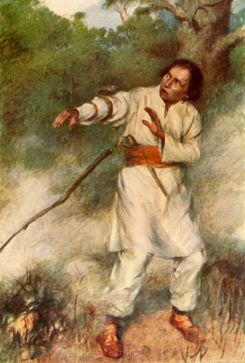„Had se mu rychle propletl kolem paže“, 1917. od Unbekannt