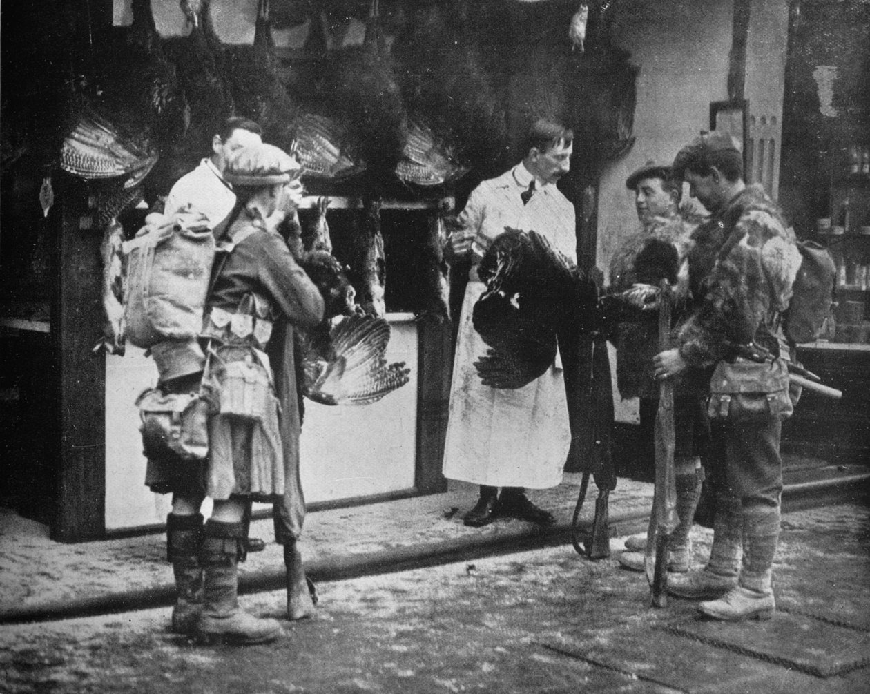 Vojáci jako rodinní muži, 1915 od Unbekannt