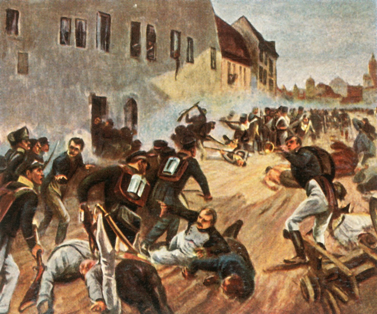 Útok na bránu Grimma, 19. října 1813, 1936. od Unbekannt