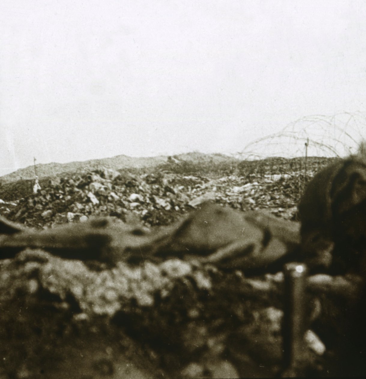 Summit, Les Éparges, severní Francie, c1914-c1918. od Unbekannt