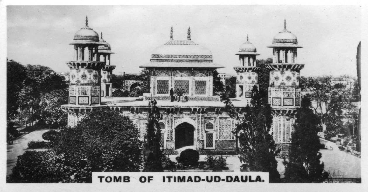Hrobka Itimad-Ud-Daula, Agra, Indie, c1925 od Unbekannt
