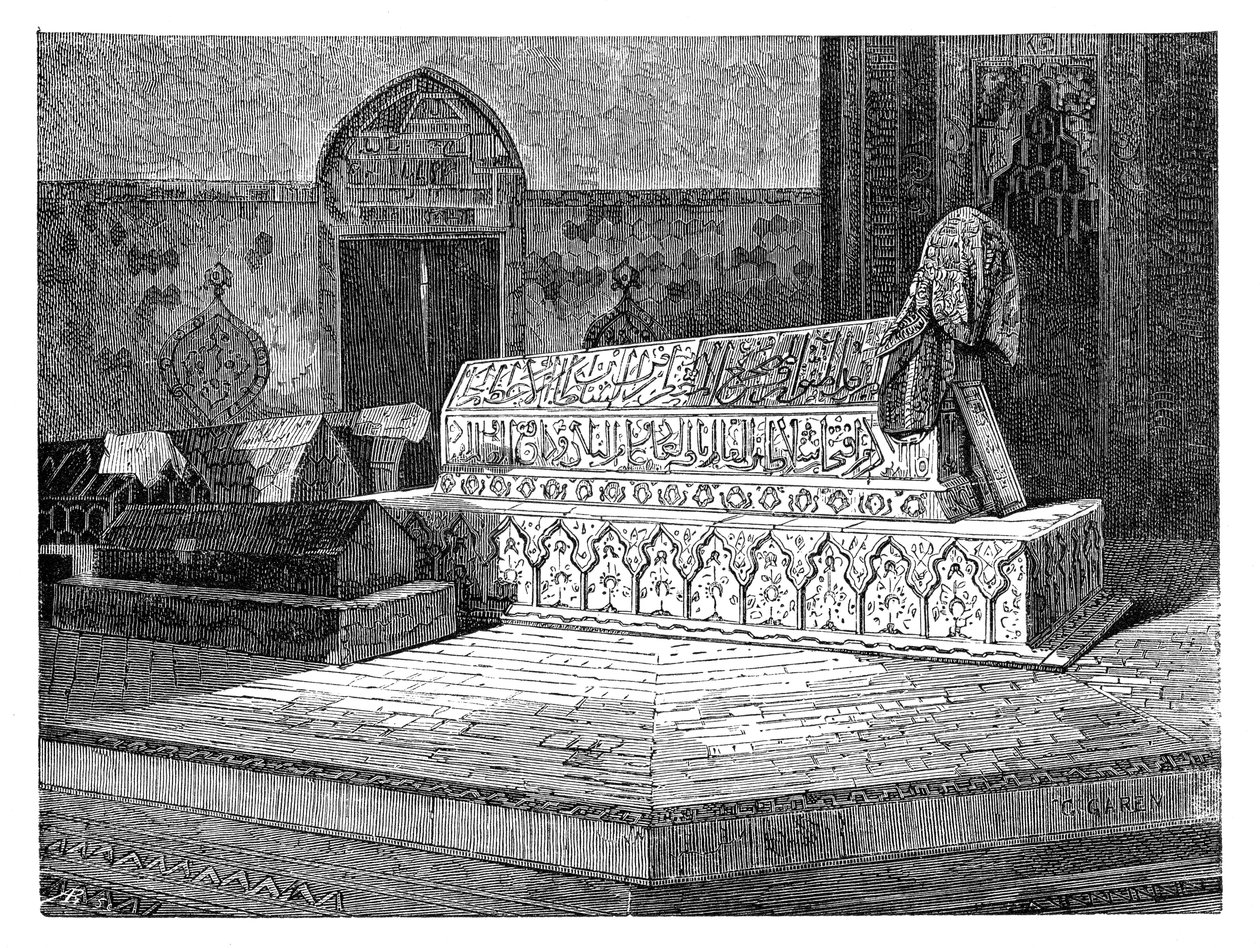 Hrob Mehmeda II v Zelené mešitě, Bursa, Turecko, 1895 od Unbekannt