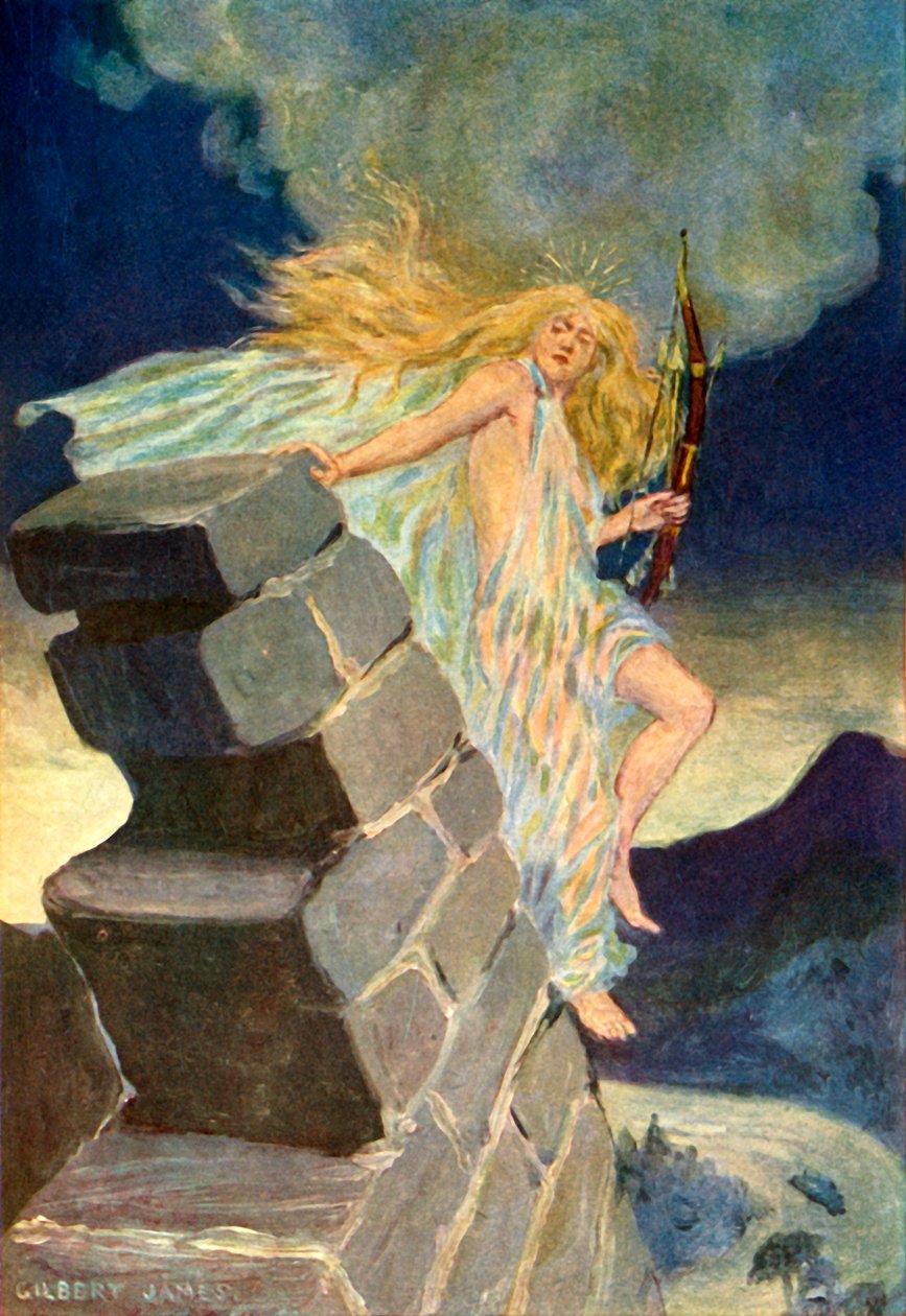 „Víla bourající stěny Skadaru“, 1917. od Unbekannt