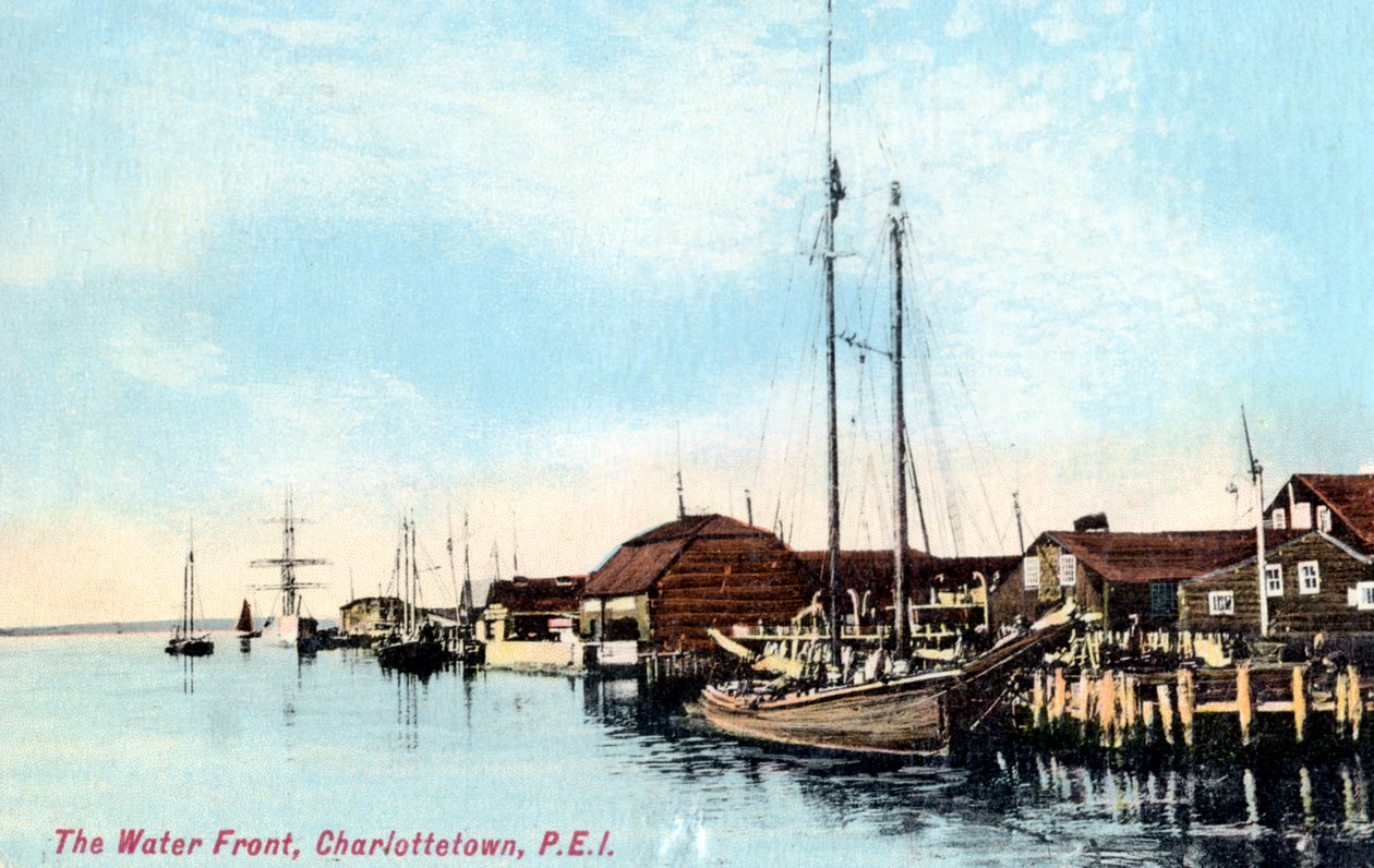 Nábřeží, Charlottetown, Ostrov prince Edwarda, Kanada, c1900 od Unbekannt