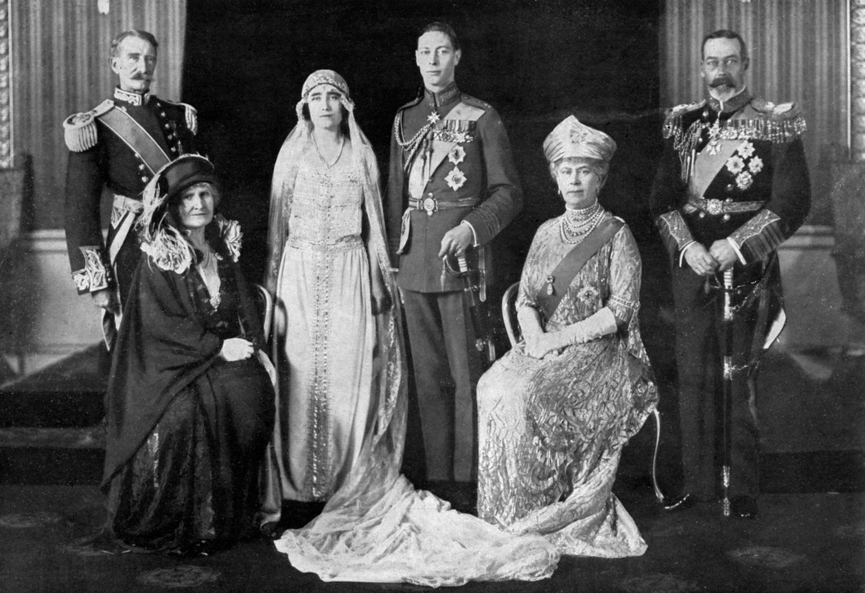 Svatba vévody z Yorku a lady Elizabeth Bowes-Lyonové, 1923 od Unbekannt