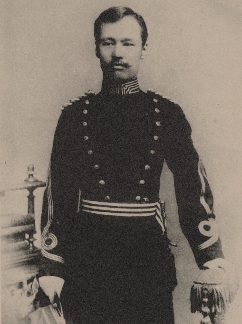 Mladý Mori Ogai 1862-1922 v Německu po svém jmenování prvotřídním vojenským lékařem, 188 od Unbekannt