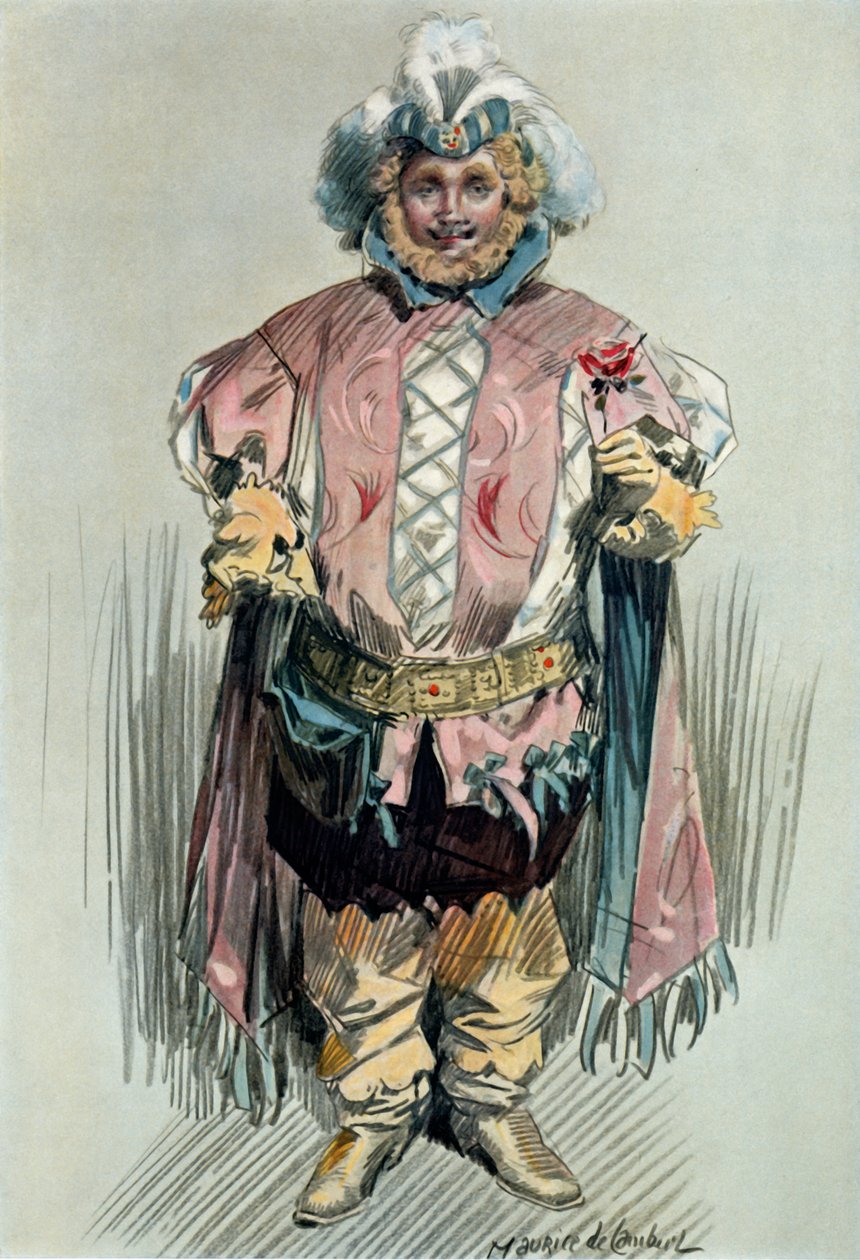 Divadlo De La Porte-Saint-Martin - Falstaff - Falstaff. - M. Clerget, 1904. od Unbekannt