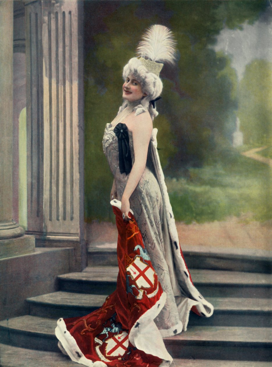 Variety divadlo. - Paris Aux Varietes - La Commere. - Slečna Saulierová, 1904. od Unbekannt