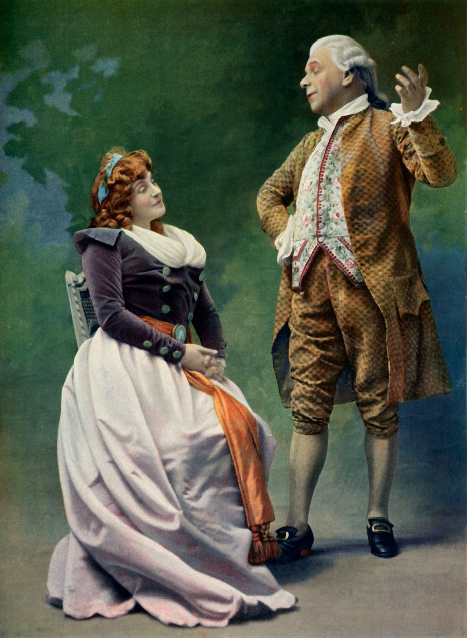 Městské divadlo De La Gaite - La Montansier - Paní Rejane. Saint-Phar: M. Coquelin Aine, 1904. od Unbekannt