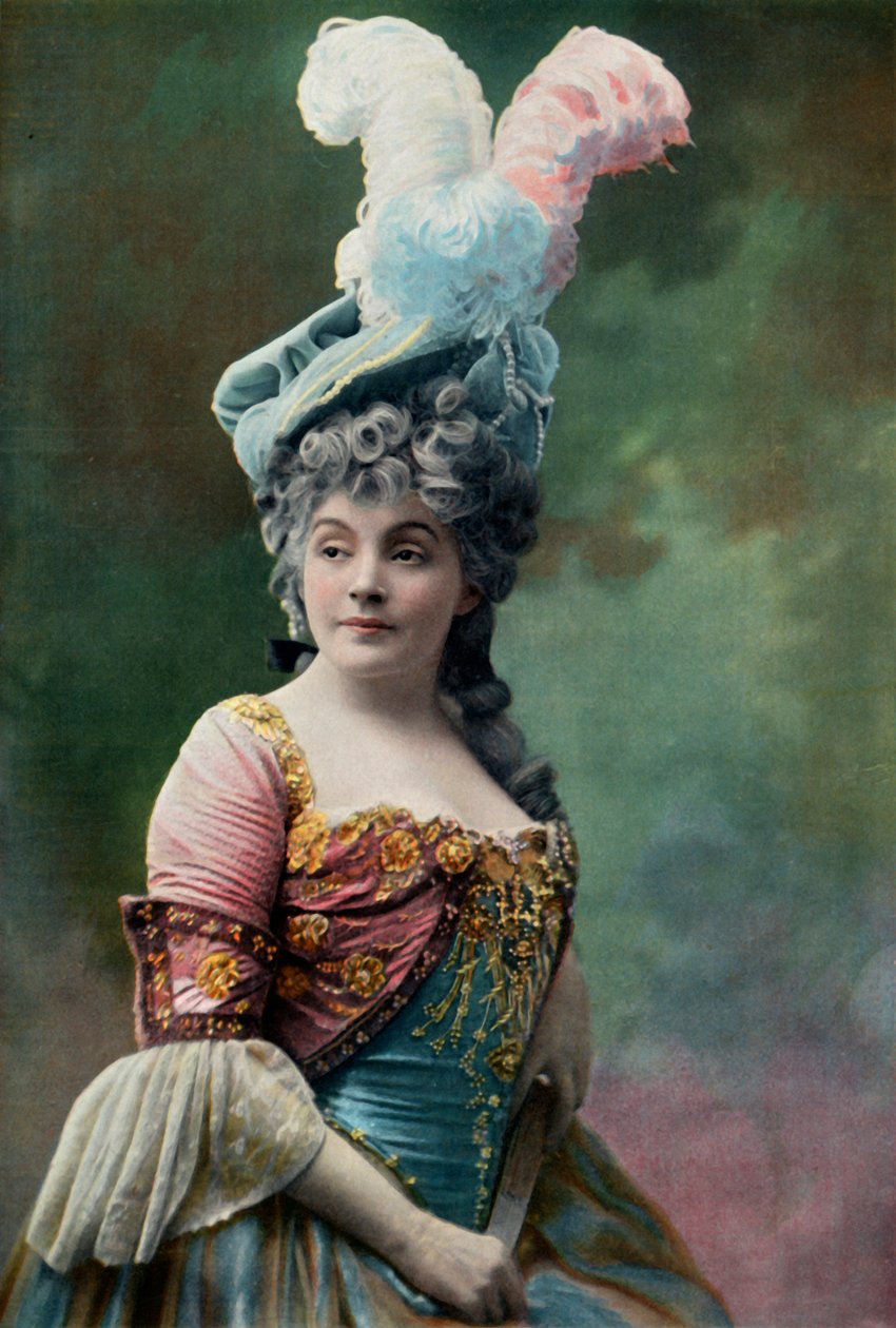 Městské divadlo De La Gaite - Paní Rejane, role Montansiera. - The Montansier, 1904. od Unbekannt