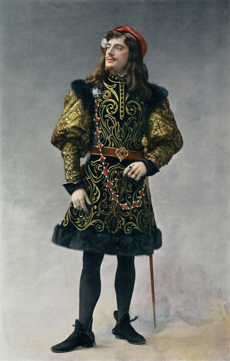 Divadlo National De Opera-Comique. - La Reine Fiammette - Giorgio dAst. - M. Jean Perier, 1904. od Unbekannt