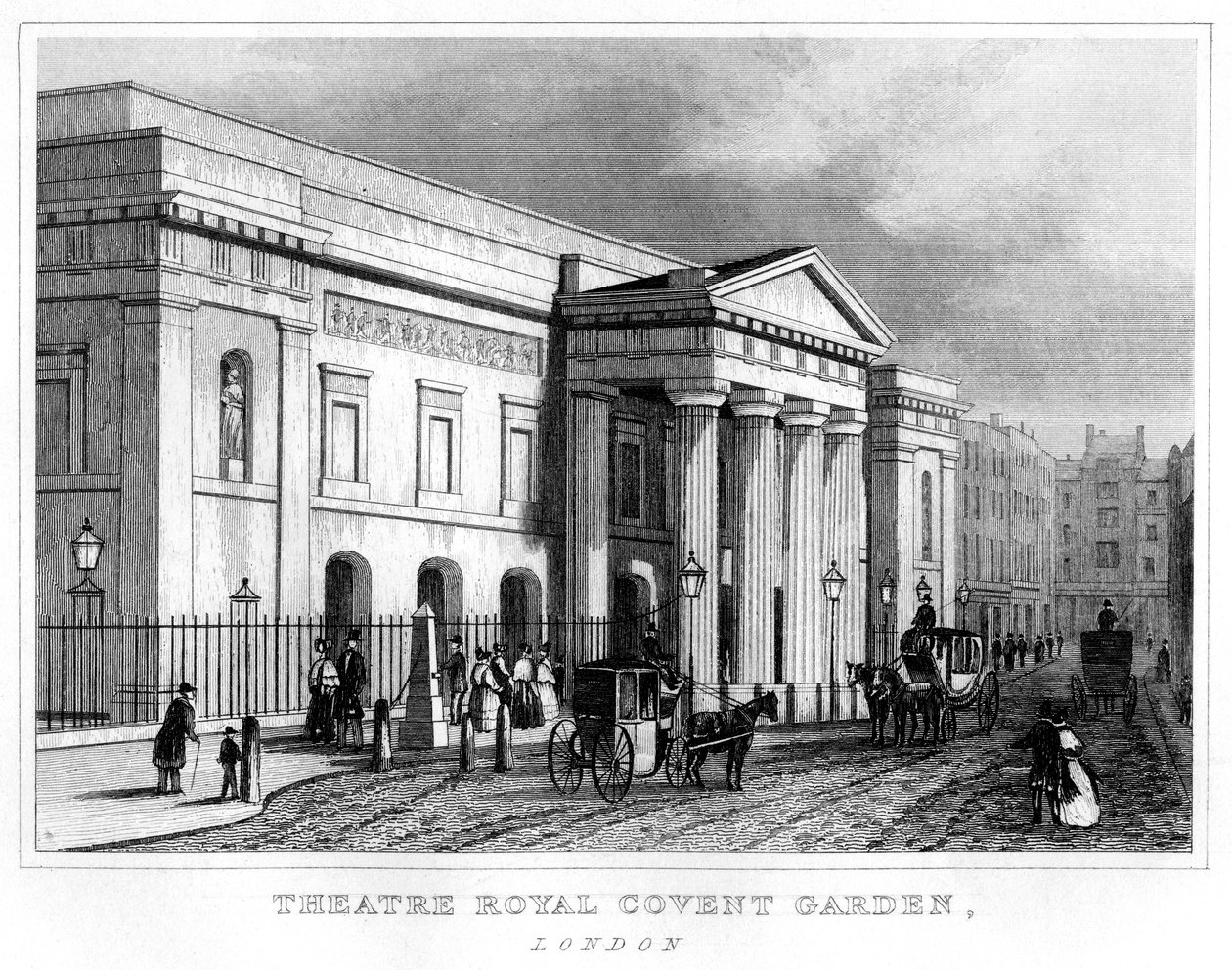 Divadlo Royal Covent Garden, Westminster, Londýn, 19. století od Unbekannt