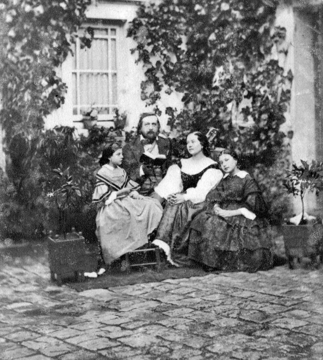 Theophile Gautier , francouzský básník, dramatik, romanopisec, novinář a literární kritik, c1857 od Unbekannt