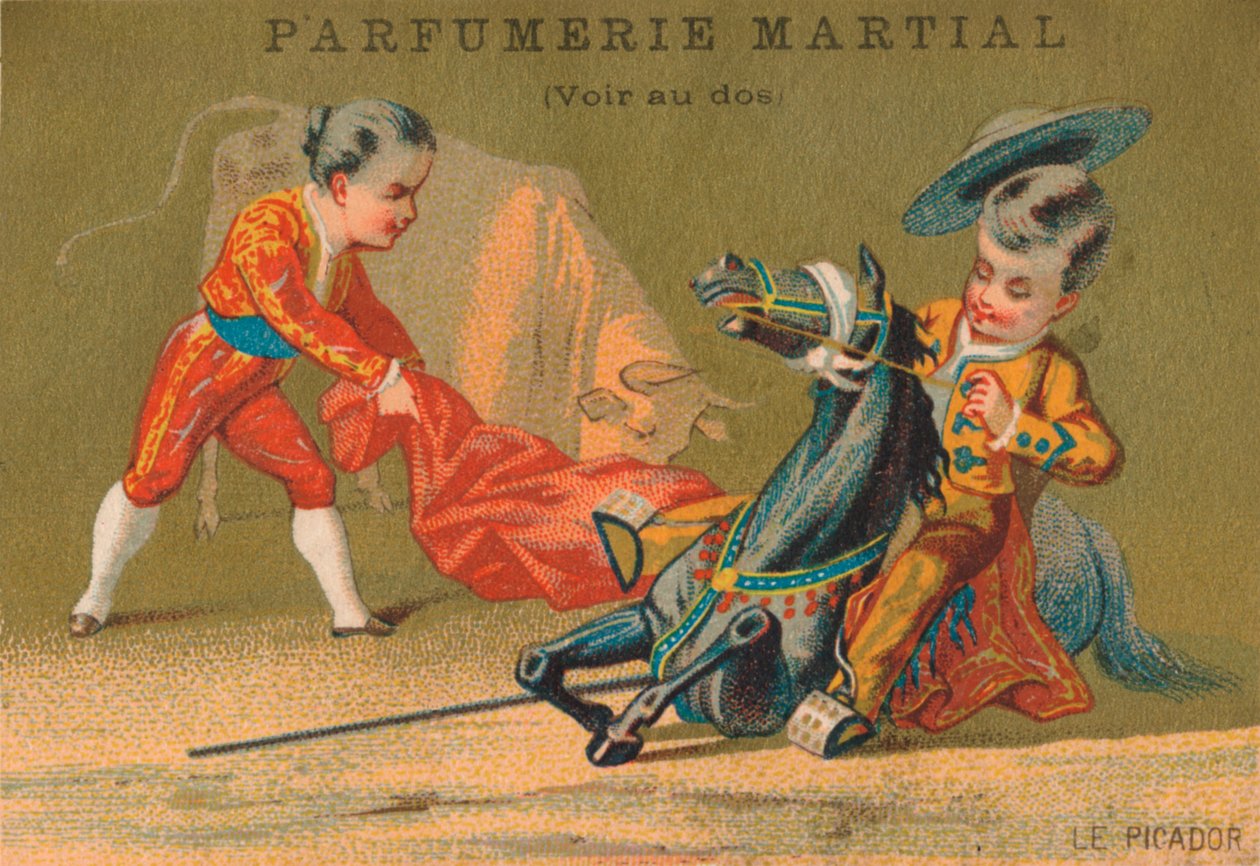 Thildren jako Picador a Matador, c.1910 od Unbekannt