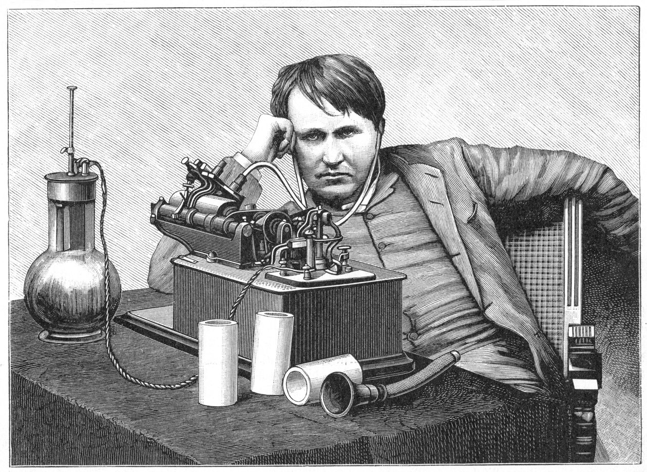 Thomas Alva Edison, 1888 od Unbekannt