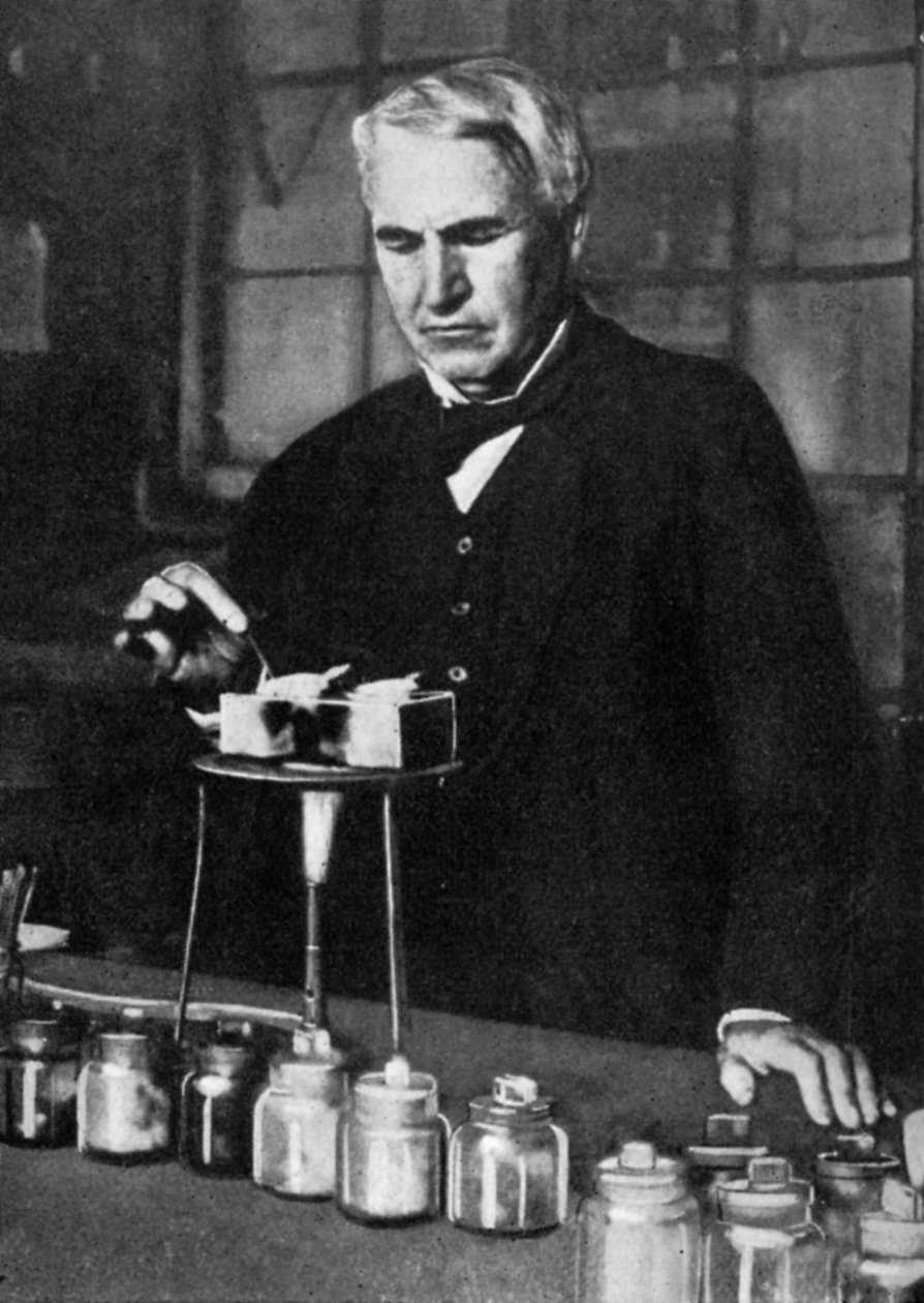Thomas Alva Edison , americký vynálezce a obchodník, 1926 od Unbekannt