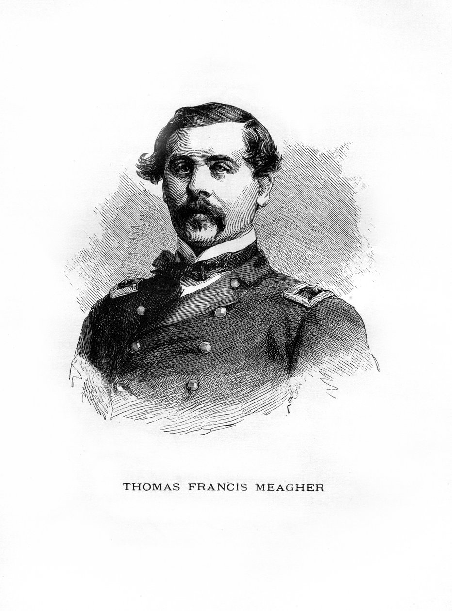 Thomas Francis Meagher, irský revolucionář, 1872 od Unbekannt