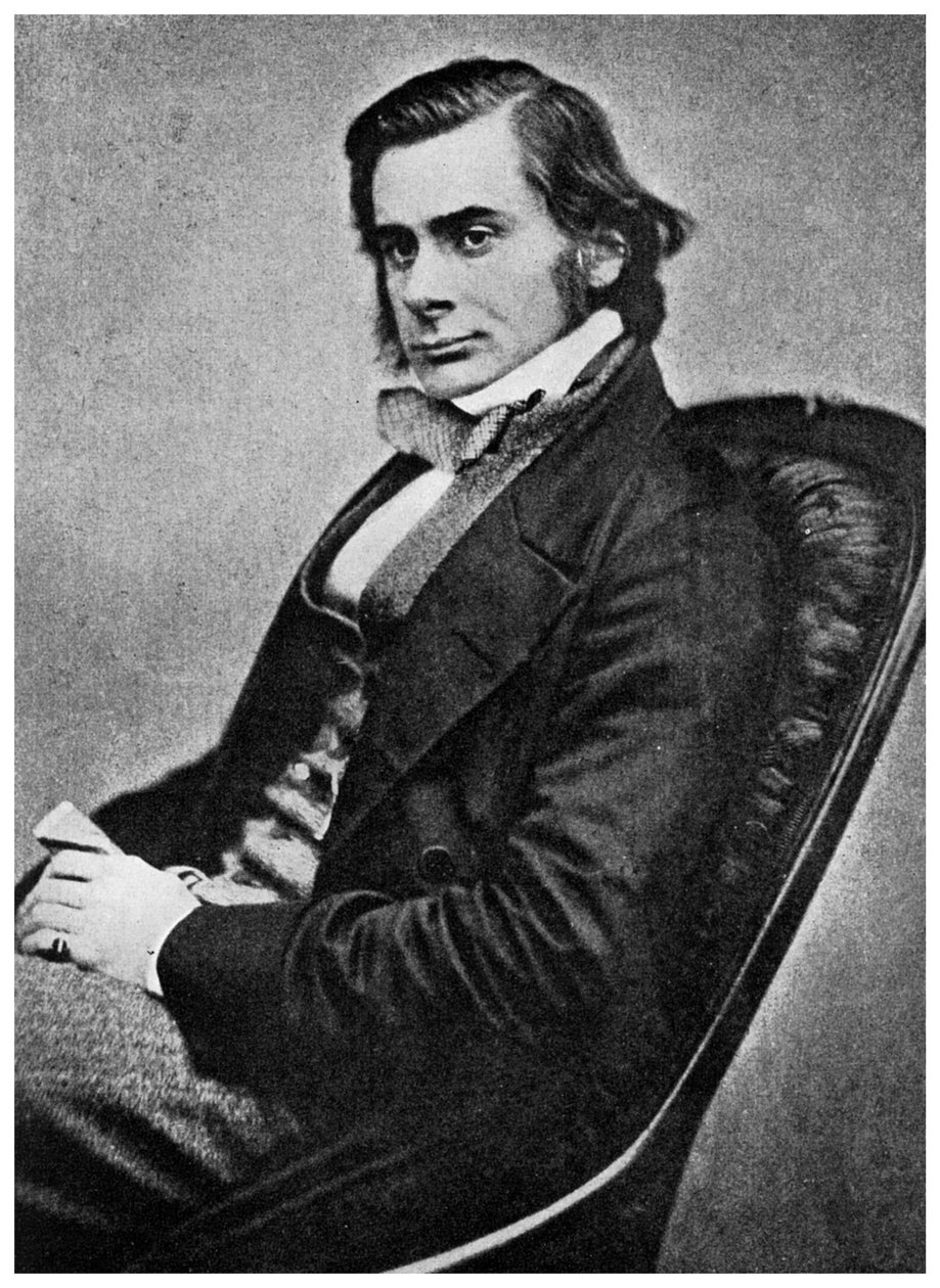 Thomas Henry Huxley , britský biolog, 19. století 1956 od Unbekannt
