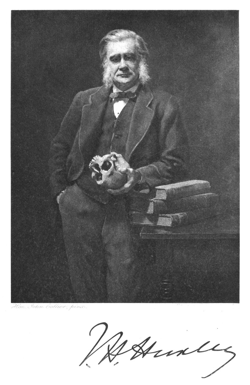 Thomas Henry Huxley , anglický biolog, 1883 od Unbekannt