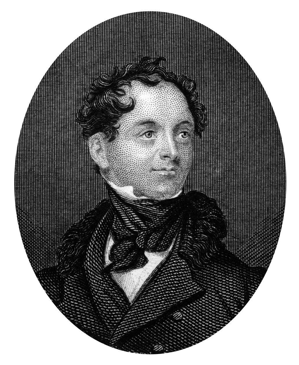 Thomas Moore , irský básník, 1877 od Unbekannt