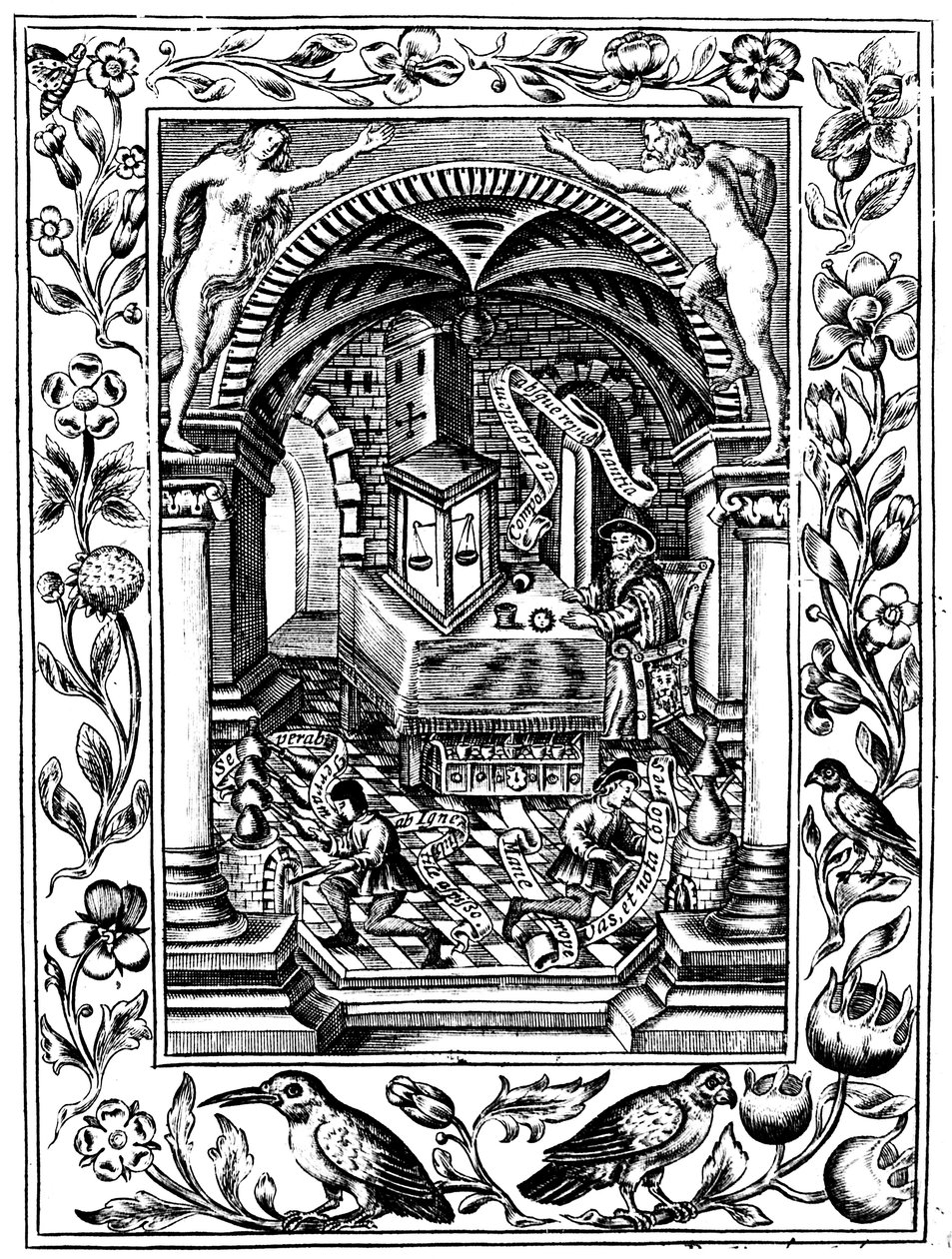 Laboratoř Thomas Nortons, c1477 1652 od Unbekannt