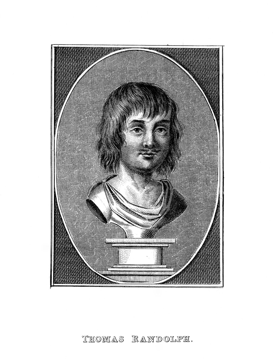 Thomas Randolph, anglický básník a dramatik 17. století, 19. století od Unbekannt