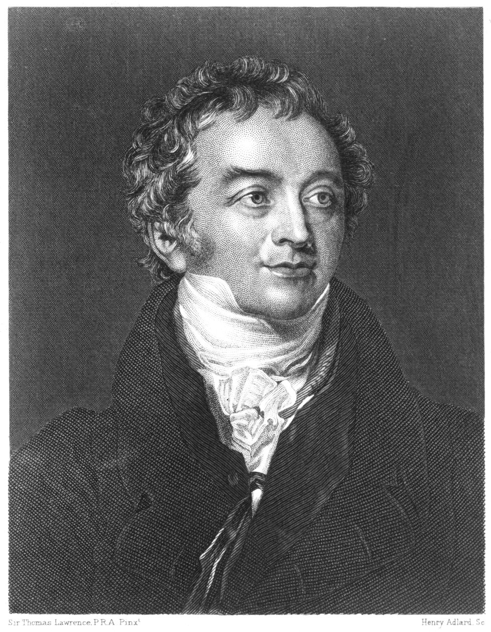 Thomas Young 1773-1829, fyzik a egyptolog, 19. století od Unbekannt