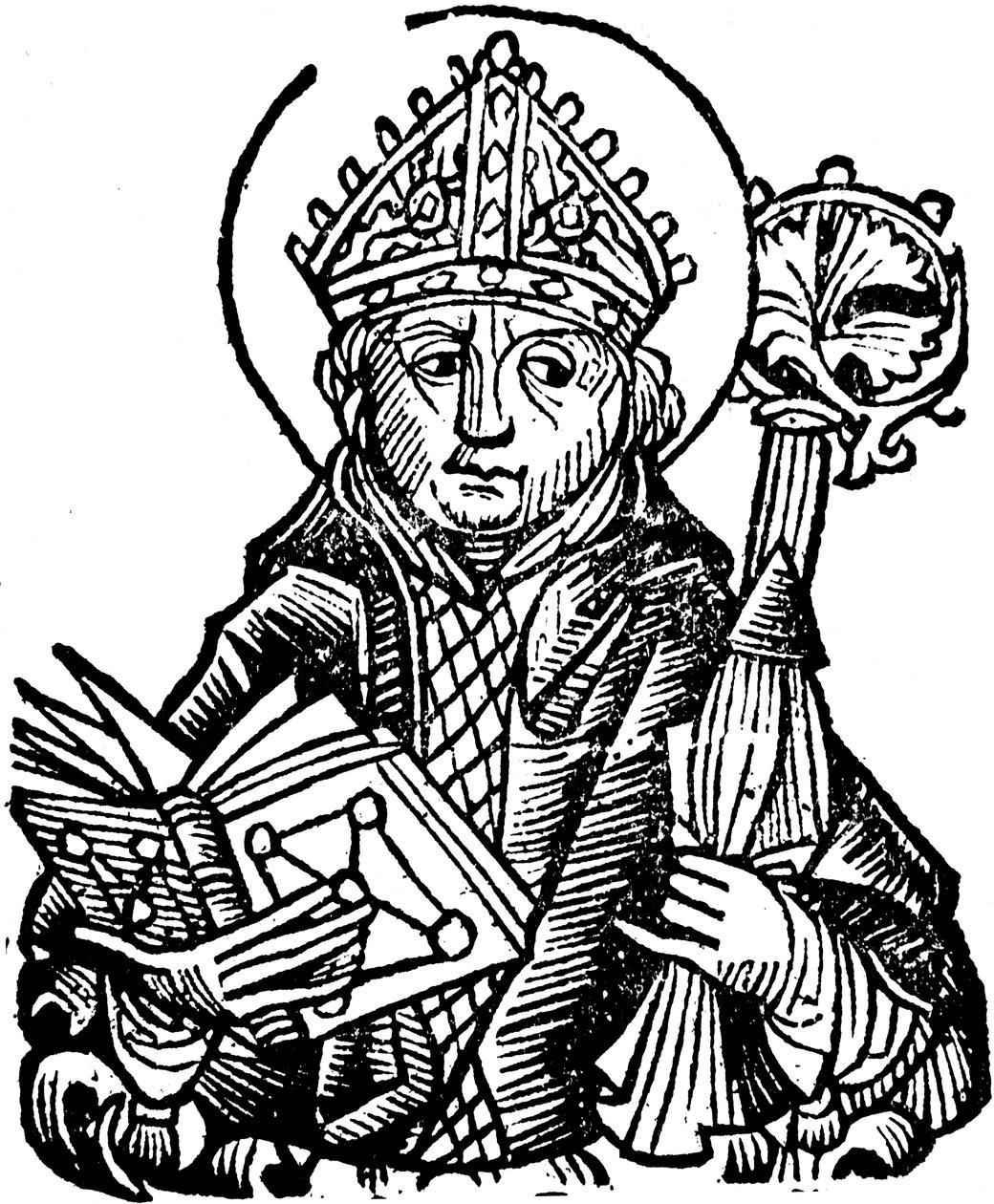 Thomas a Becket 1118-1170, anglický kostelník, světec a mučedník, 1493 od Unbekannt