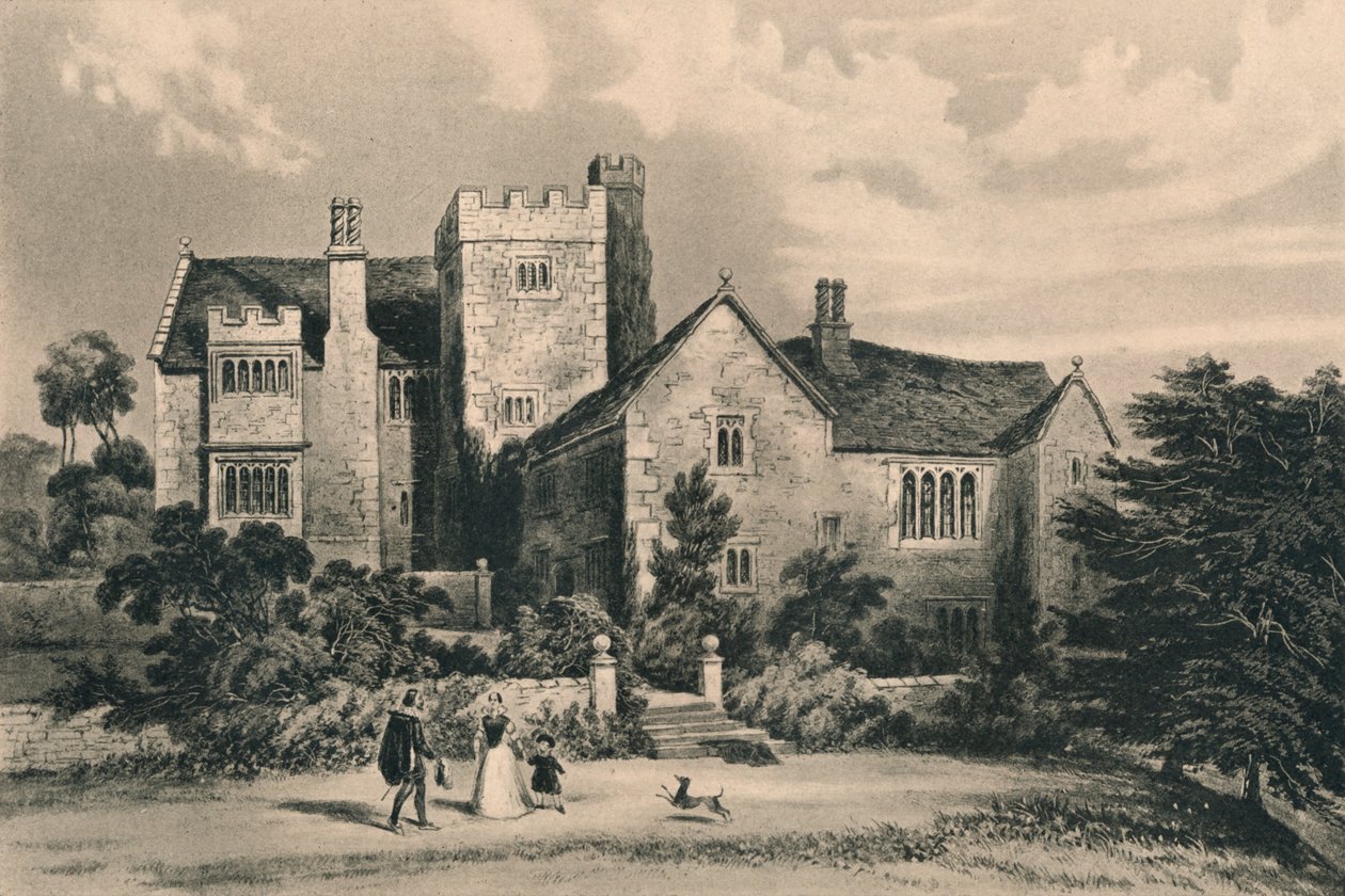 Throwley Hall, Staffordshire, 1915 od Unbekannt