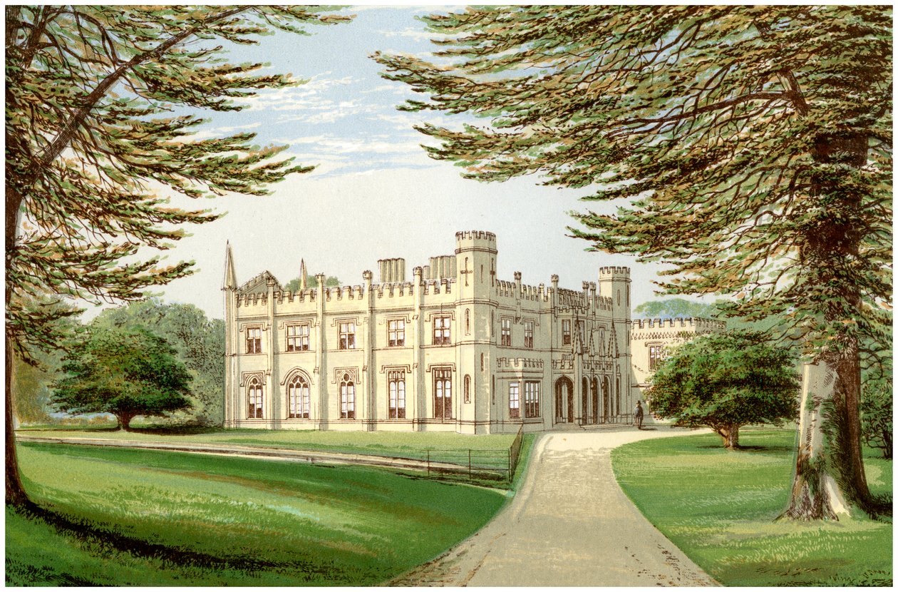 Thrybergh Park, Yorkshire, domov rodiny Fullertonů, c1880 od Unbekannt