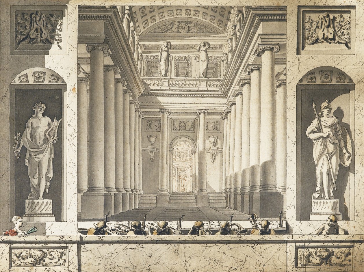 Divadlo Tuileries, 1788 od Unbekannt