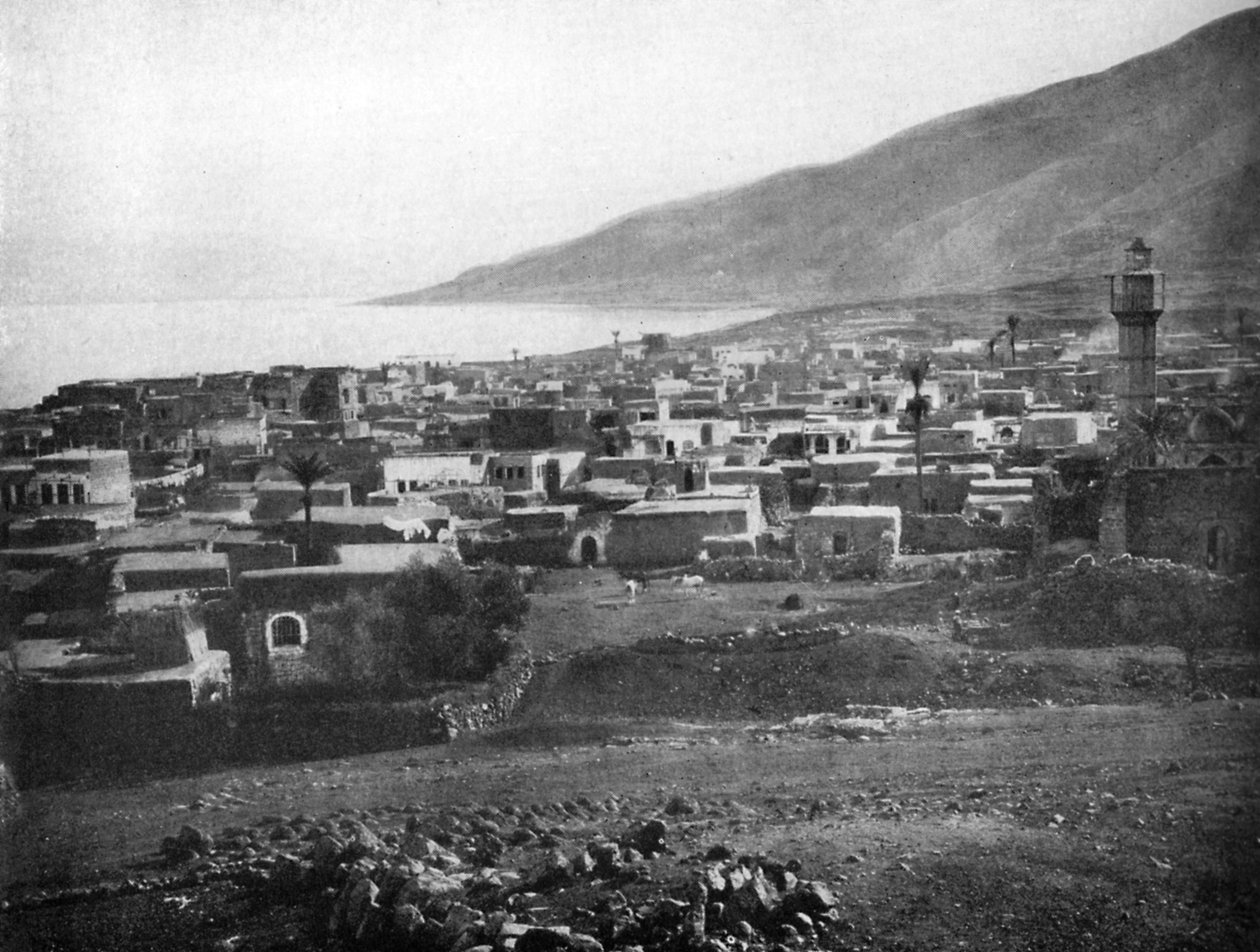 Tiberias a Galilejské jezero, 1926 od Unbekannt