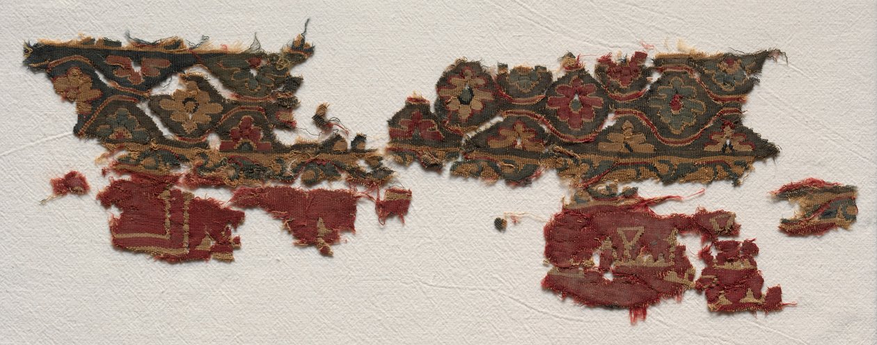 Tiraz s listovým pásem, 717-718. od Unbekannt