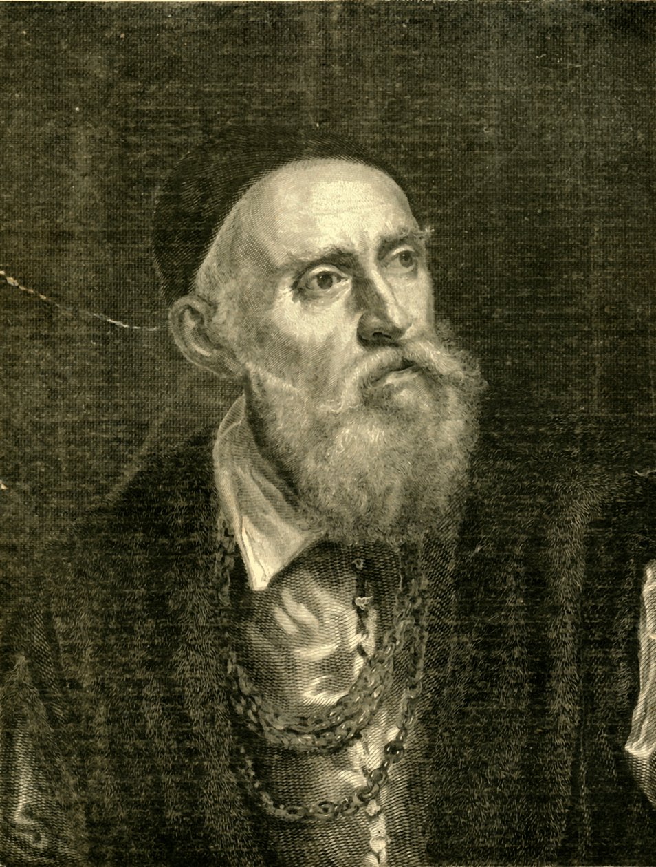 Titians Portrét sebe, 1882. od Unbekannt