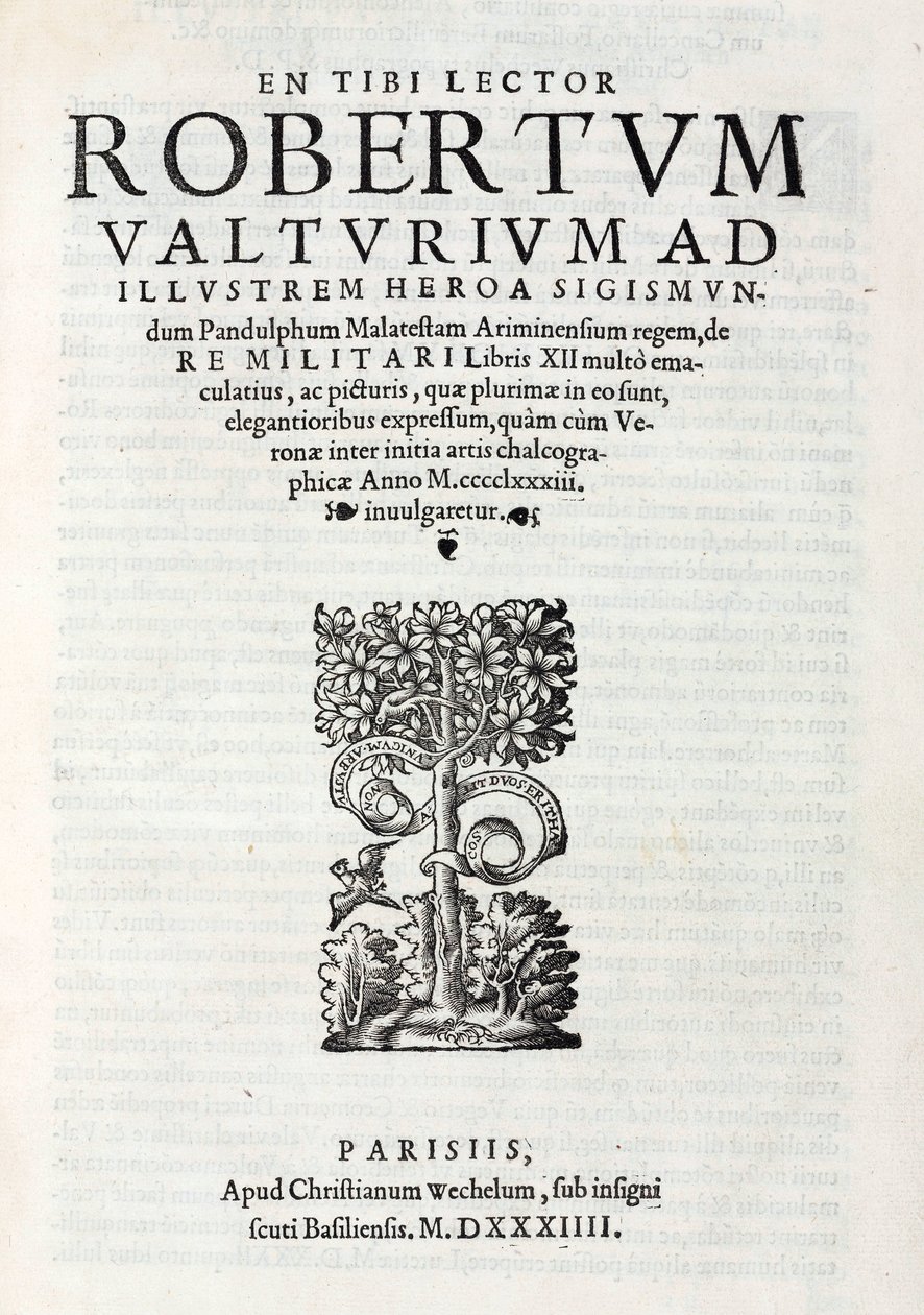 Titulní strana Valturiova 