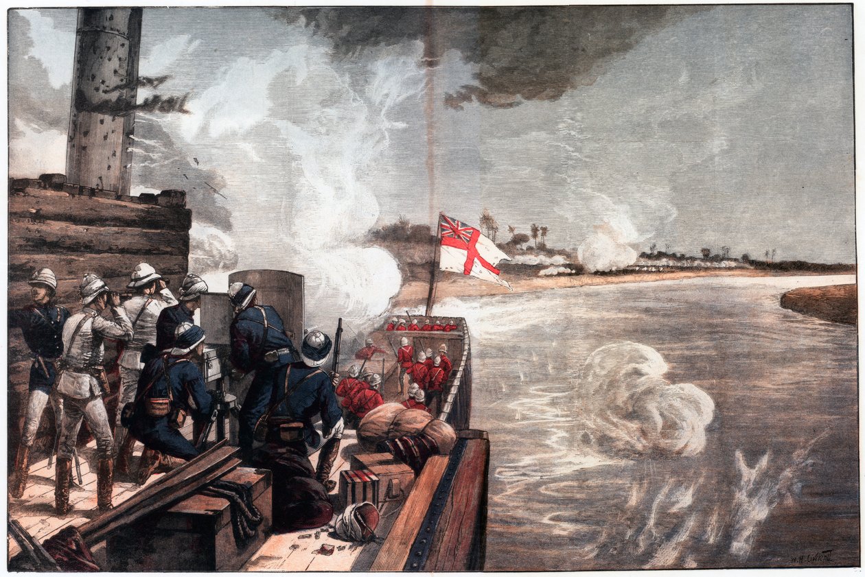 Na záchranu, válka v Súdánu, 1885 od Unbekannt